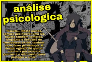 Madara Uchiha mostrando a importância da nossa dor | análise psicológica