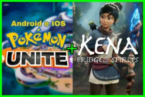 Pokémon unite agora para android e IOS e lançamento de Kena